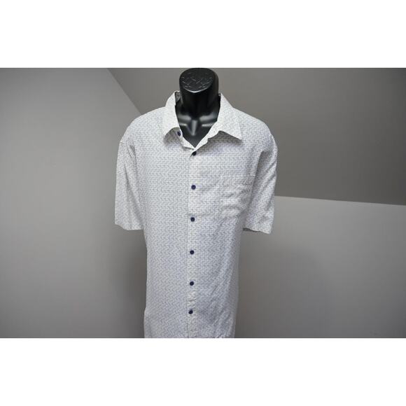 Nat Nast Hawaiian Shirt Relaxed Fit Silk Lyocell Short Sleeve Mens Sz 2XL XXL - Picture 1 of 9